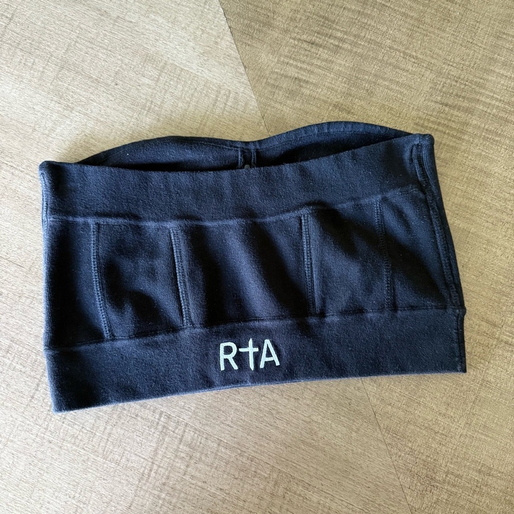 rta nour crop top in black - Picture 8 of 8